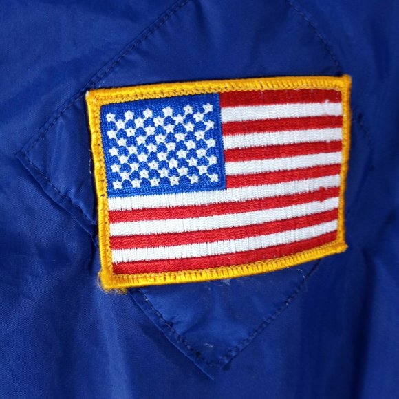 Luna Pier Men's Windbreaker Blue Lightweight Jacke - Picture 3 of 7